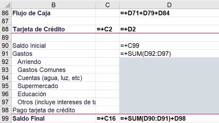 paso 7 construcción eeff personales (formulas)